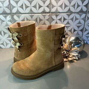 UGG Tan Suede Kids Boots